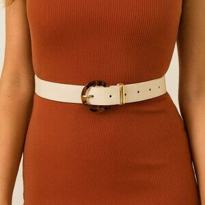 006. Tortoise Shell O Ring Belt